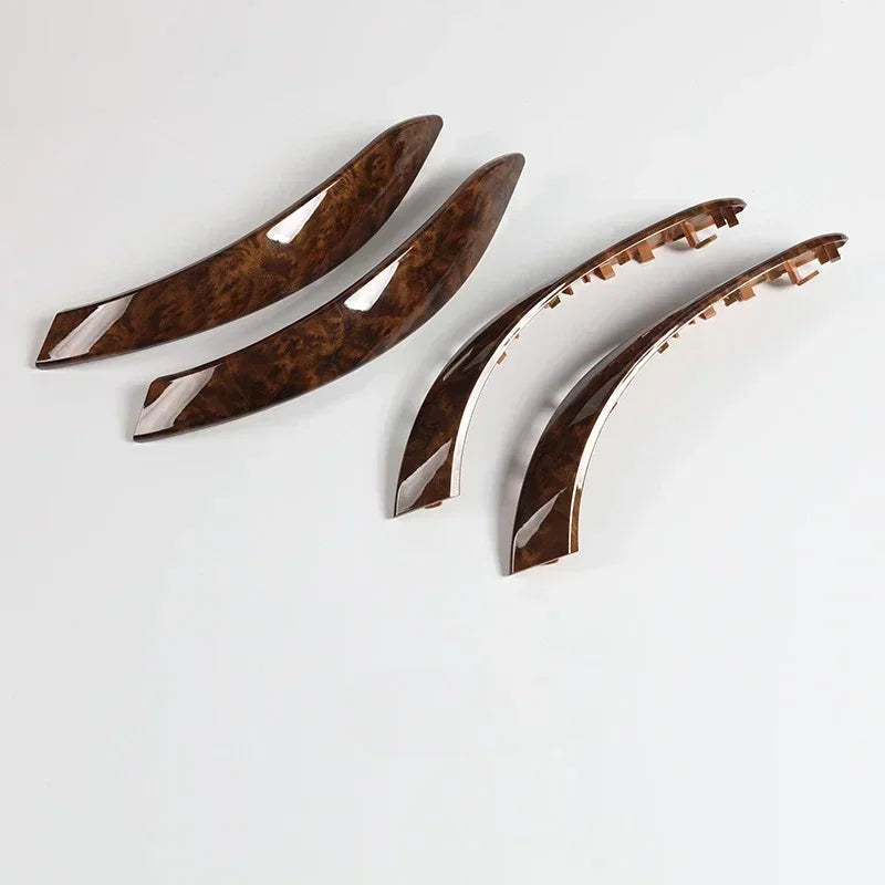 For BMW 3 4 Series F30 F31 F32 F33 F34 F35 F36 F80 2013-2018 Interior Fiber Door Pull Handle Outer Cover Trim Replacement