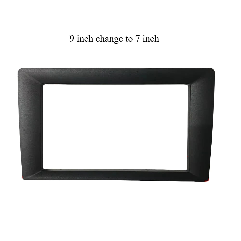 Vehicle radio Fascia 9/10 inch Frame switch to 7 inch 2 Din Car Radio Fascia auto audio Dash Kit Installation Frame Trim Bezel