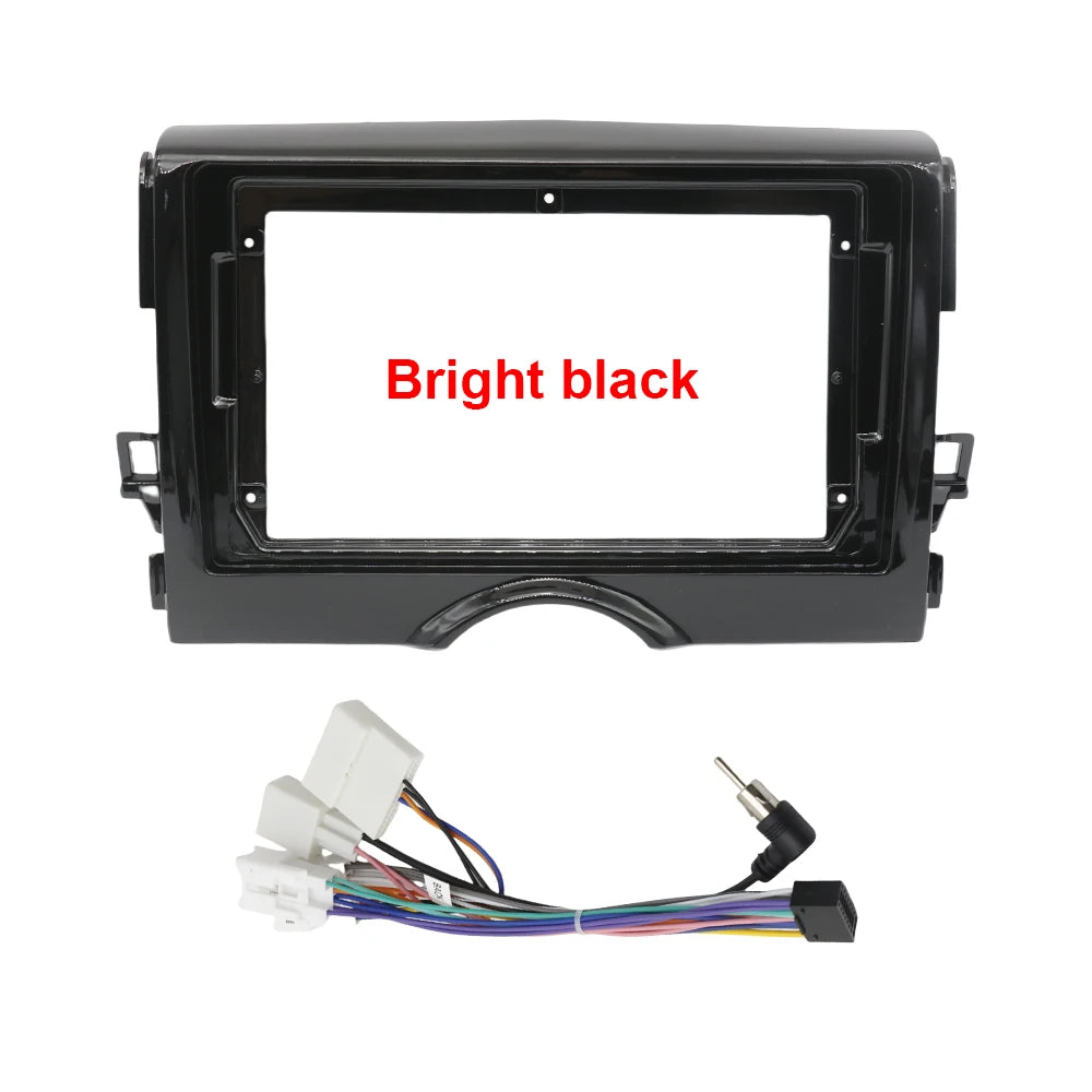 9 Inch Car Frame Fascia Adapter Canbus Box Decoder For Toyota Reiz Mark X 2010-2013 Android Radio Dash Fitting Panel Kit