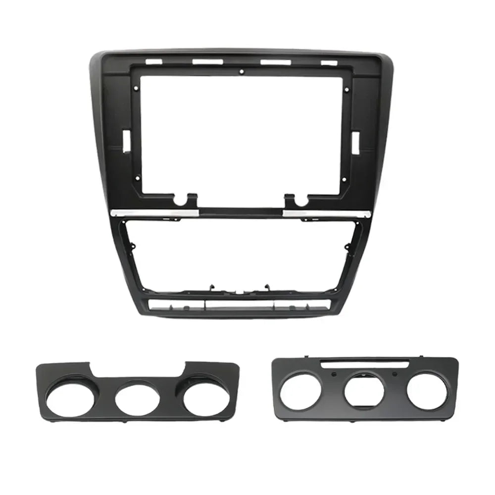 For Skoda Octavia 2007-2014 10 Inch 2Din Car Radio CD DVD GPS Stereo Panel Dash Mount Trim Kit Interface Frame