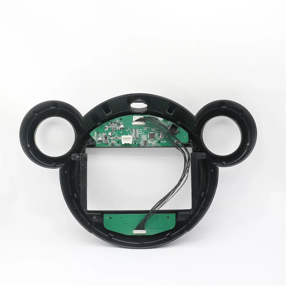 For Bmw Mini Cooper R56 R60 R51 2007-2014 9 Inch Car Radio Fascias  Dash Kit Install Facia Console Bezel Stereo Adapter Plate Tr