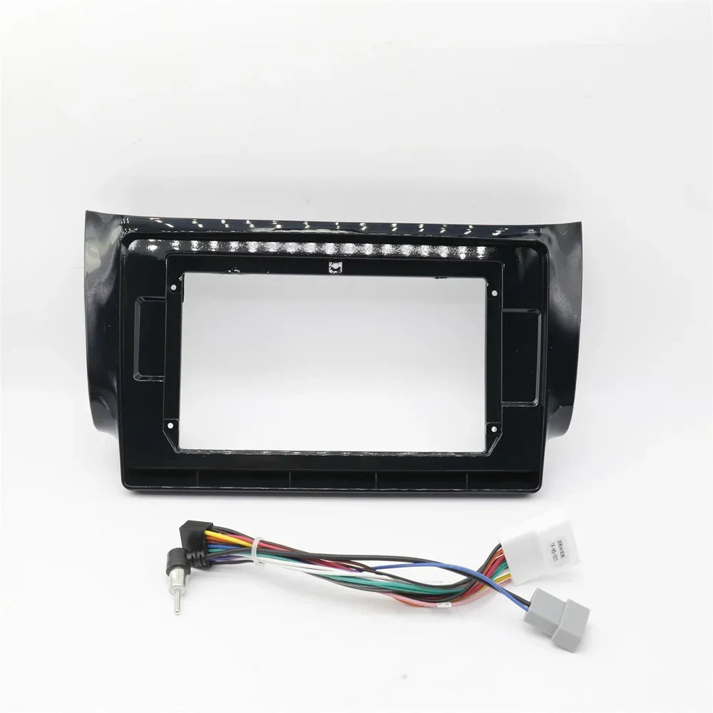 2 Din 10.1 Inch Car Radio Fascia for Nissan Sentra Sylphy 2012-2019 Stereo Panel Dashboard Installation Trim Kit DVD Frame Bezel