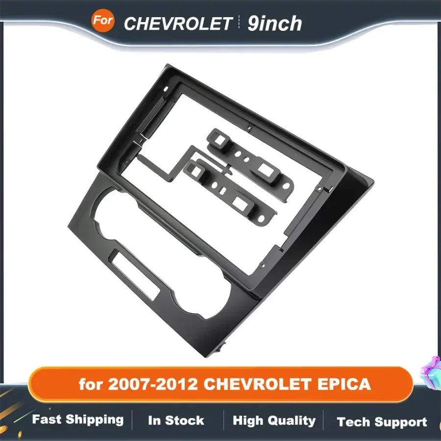 9 Inch car stereo panel for Chevrolet Epica 2007-2012 Stereo Dashboard Refitting Panel Kit