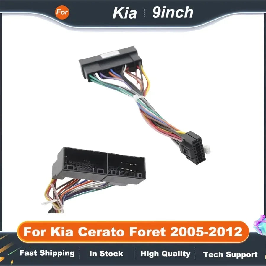9 Inch car stereo frame Adapter For Kia Cerato Foret 2005-2012 Android Android Radio Dash Fitting Panel Kit