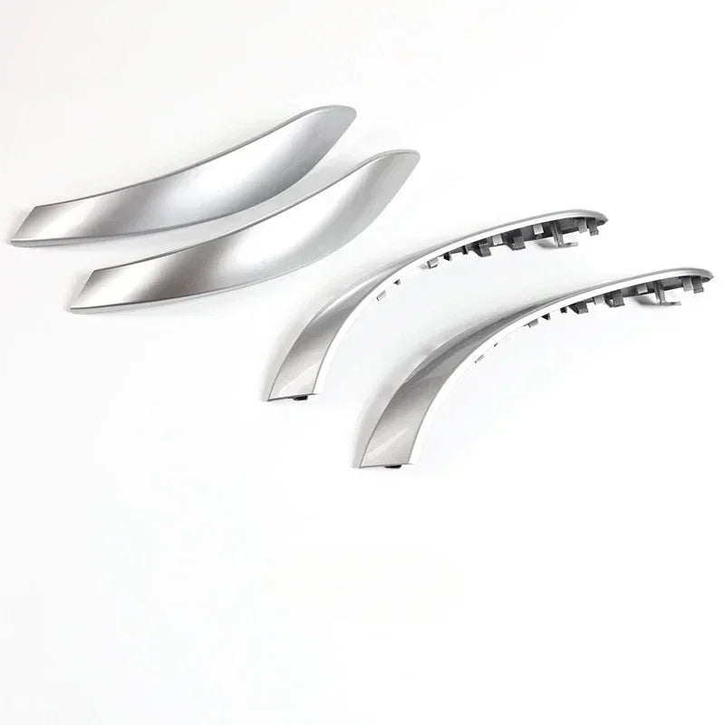 For BMW 3 4 Series F30 F31 F32 F33 F34 F35 F36 F80 2013-2018 Interior Fiber Door Pull Handle Outer Cover Trim