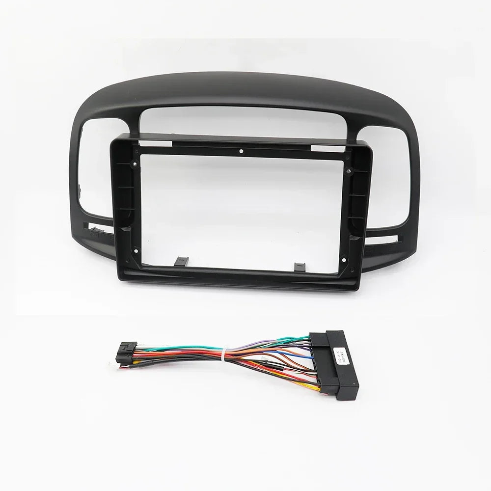 For Hyundai Accent 2008-2011 9inch 2Din Car Radio Fascia Auto Stereo Audio Player DVD Panel Dash Kit Frame Center Console Holder