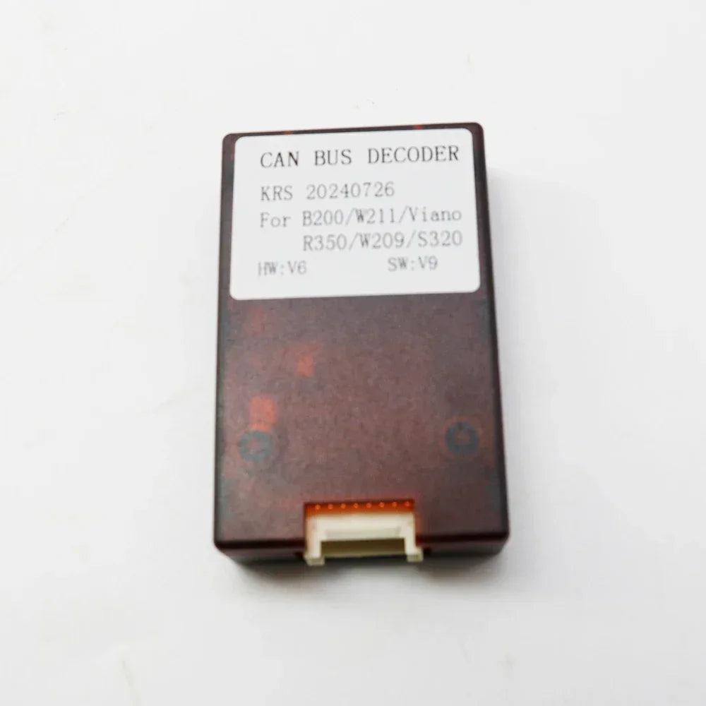 Car 16pin Audio Wiring Harness Adapter With Canbus Box For Mercedes-Benz W209(02-06)/W203(01-04) Stereo Installation