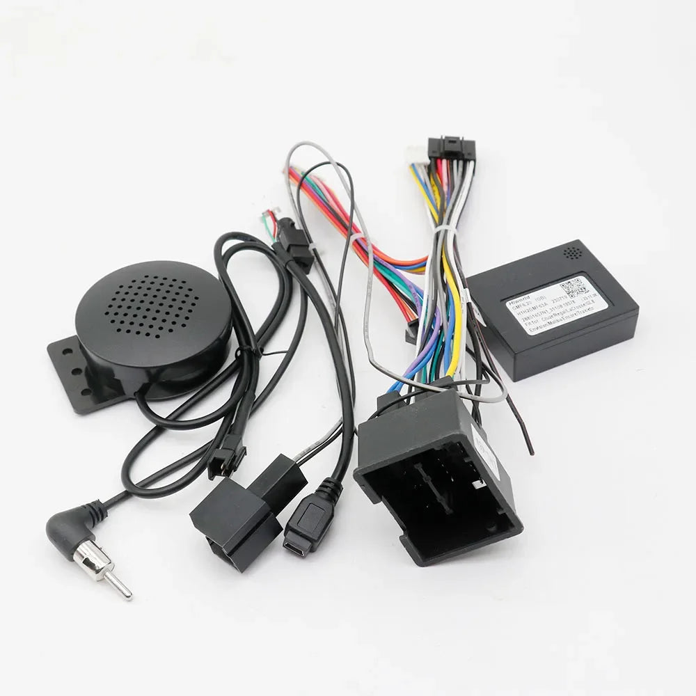 9 Inch Car Frame Fascia Adapter Canbus Box Android Radio Dash Fitting Panel Kit For Fiat Mobi 2016-2022