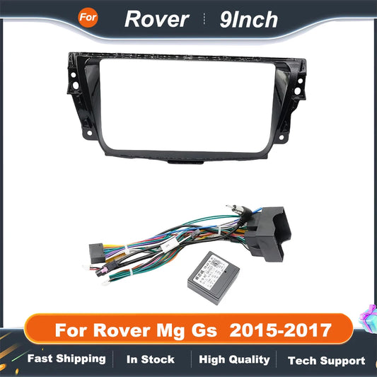 9 Inch Car Frame Fascia Adapter For Rover Mg Gs  2015-2017 Canbus Box Decoder Android Radio Audio Dash Fitting Panel Kit