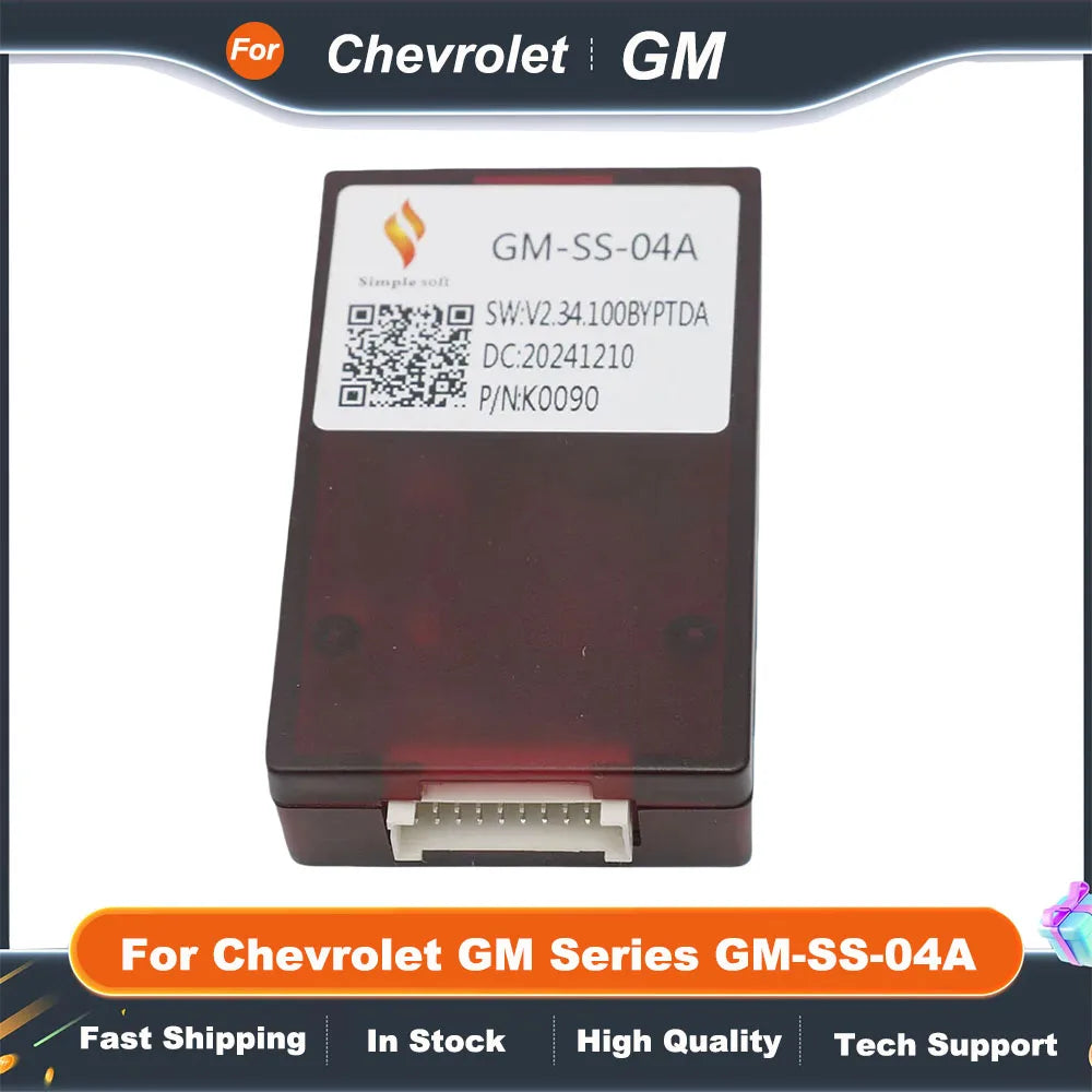 16pin Car Stereo Wire Harness Adapter Power Cable With Canbus Box For Chevrolet GM Series GM-SS-04A