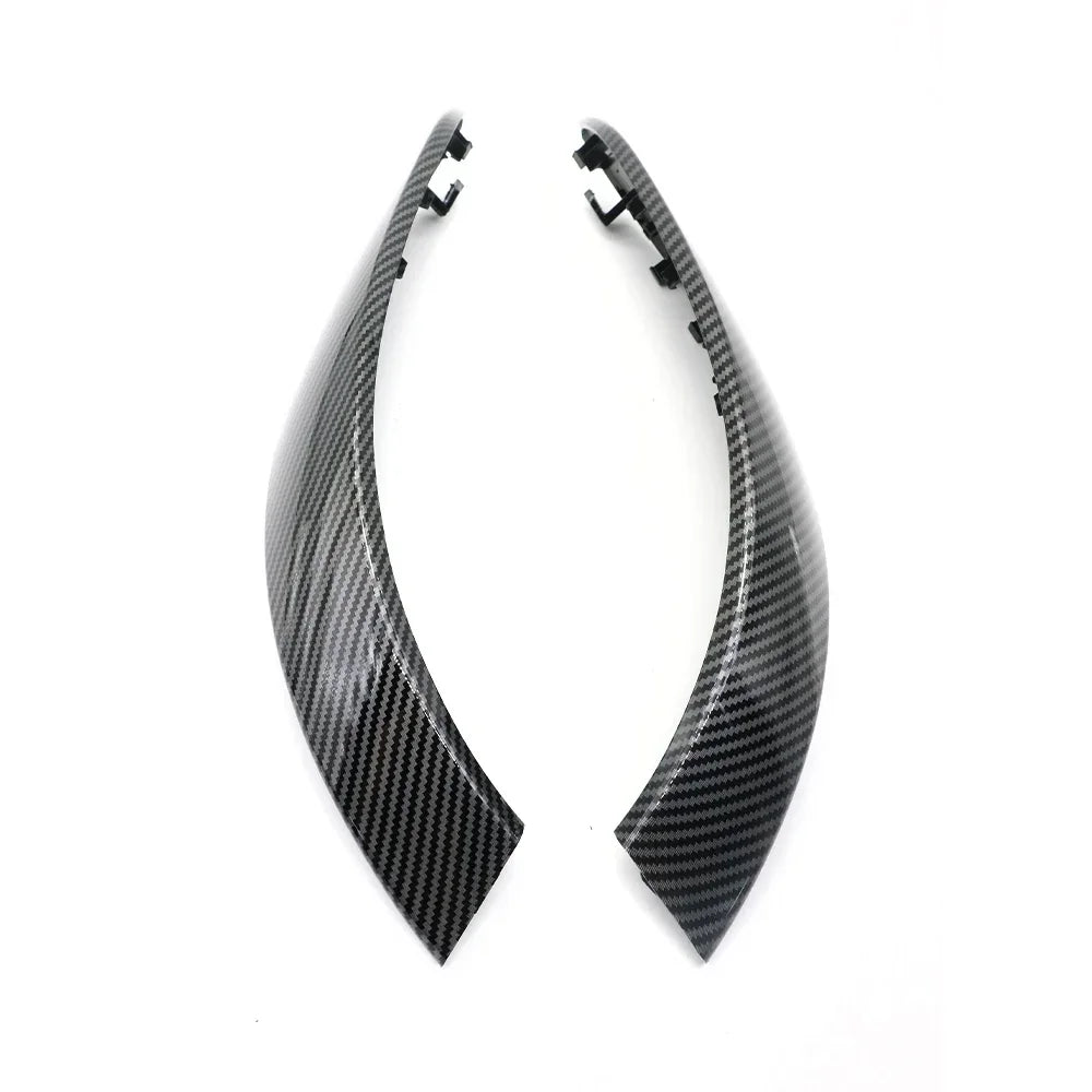 For BMW 3 4 Series F30 F31 F32 F33 F34 F35 F36 F80 2013-2018 Interior Fiber Door Pull Handle Outer Cover Trim Replacement