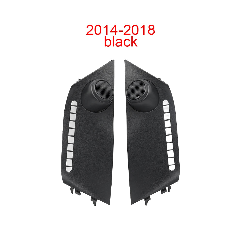 For Honda Fit GK5/GR9 Jazz 2010-2021 2PCS Car Tweeter Refitting Audio Door Angle Gum Speaker Cover Boxes Mounts