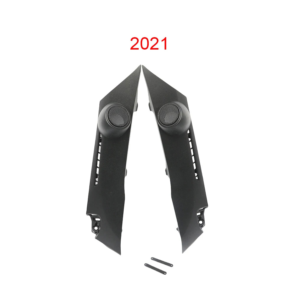 For Honda Fit GK5/GR9 Jazz 2010-2021 2PCS Car Tweeter Refitting Audio Door Angle Gum Speaker Cover Boxes Mounts