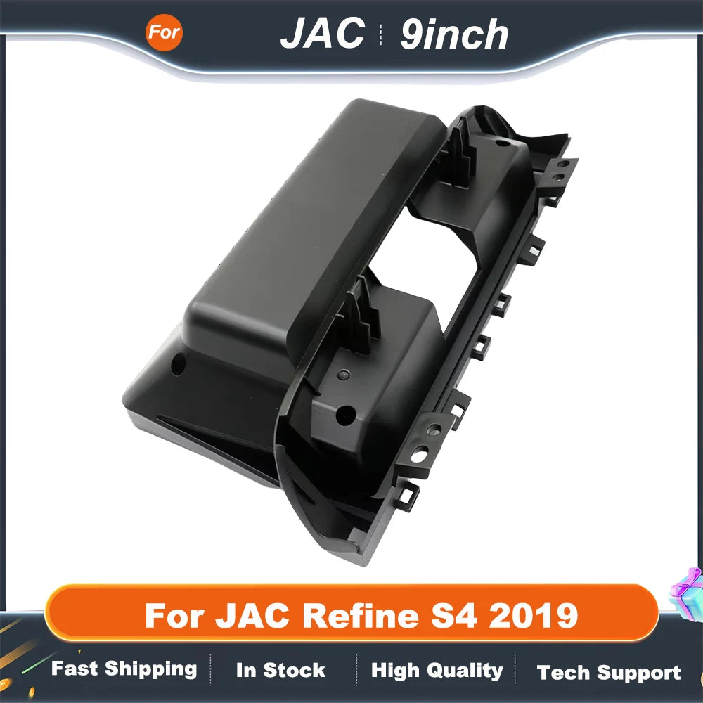 9 Inch Car Fascia Radio Panel Adapter Canbus Box Decoder For JAC Refine S4 2019 Android Big Screen Radio Dash Fitting Kit