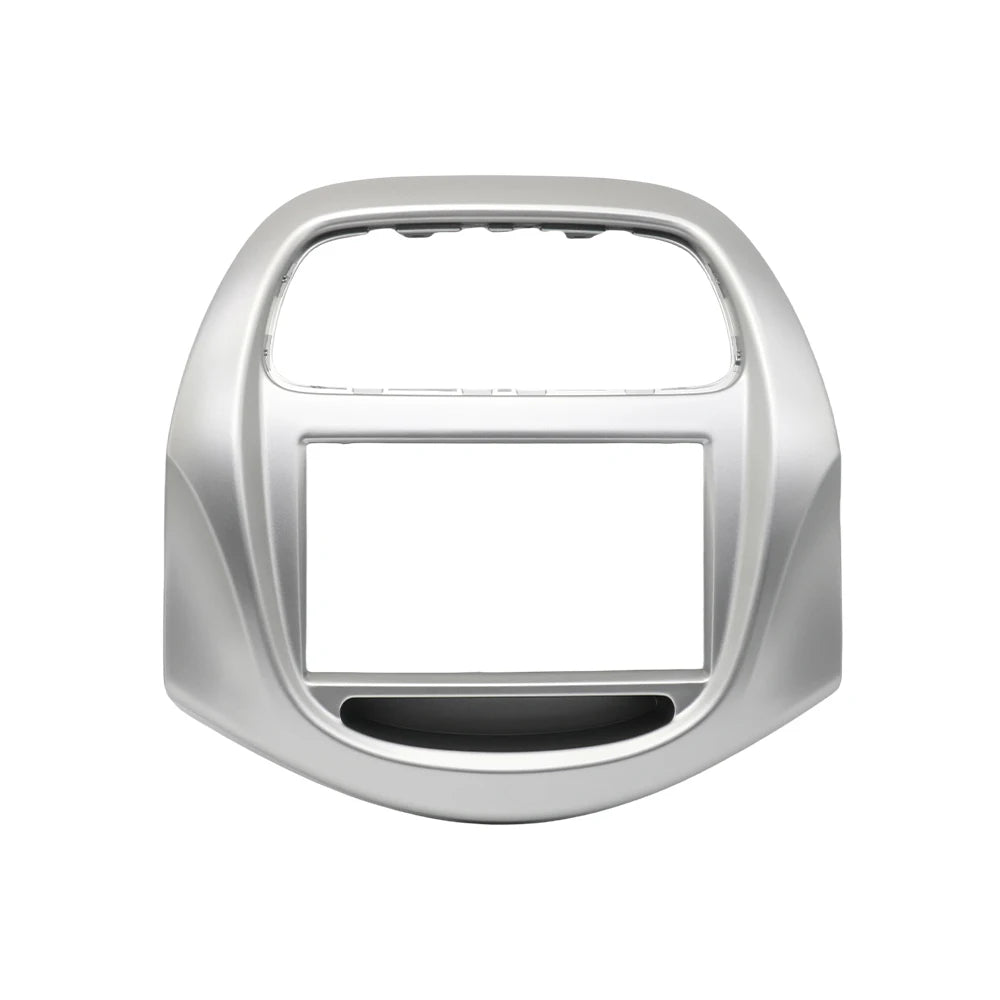 7inch Car Stereo Frame Double 2 Din Fascia for Daewoo Matiz Chevrolet Spark Baic Beat 2018+ Radio Frame Dash Trim Kit Panel