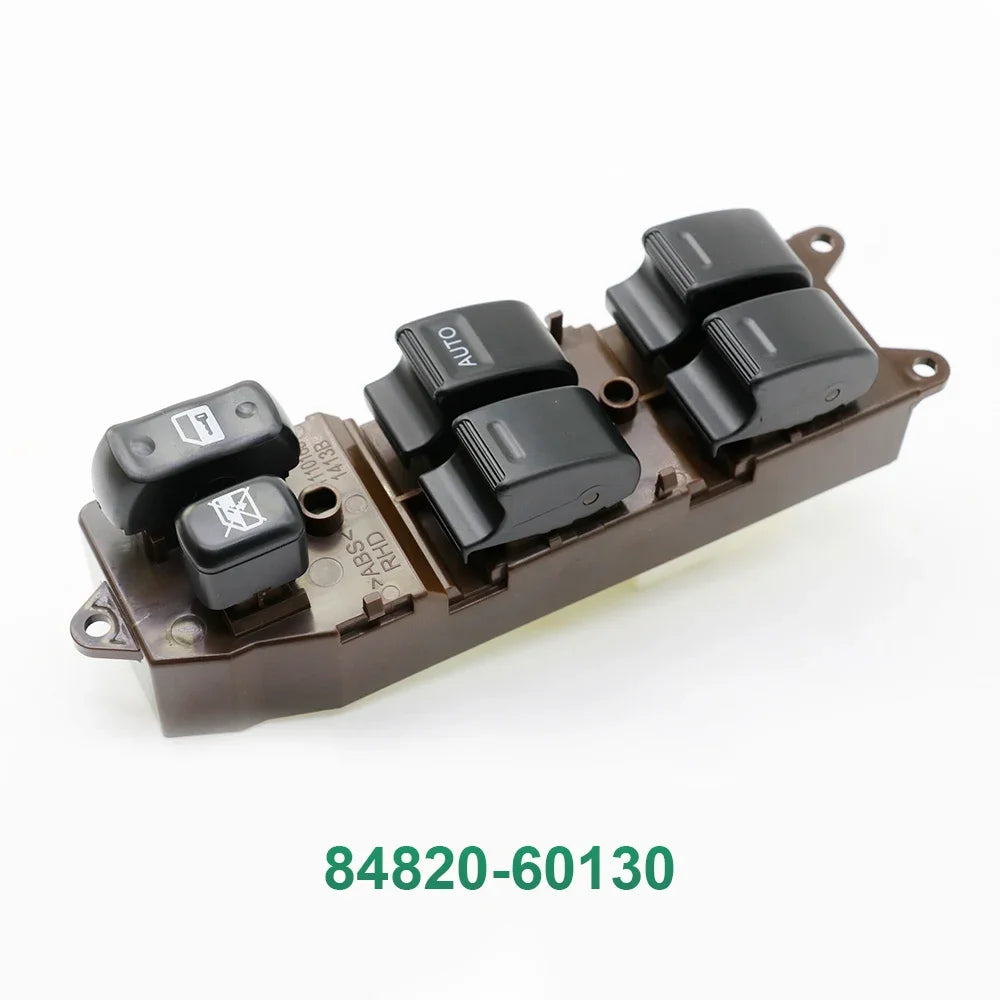 84810-60050 for Toyota Land Cruiser 100 DOHC 84820-60130 84820-60130-L for 1998-2002 Electric Power Car Window Master Switch