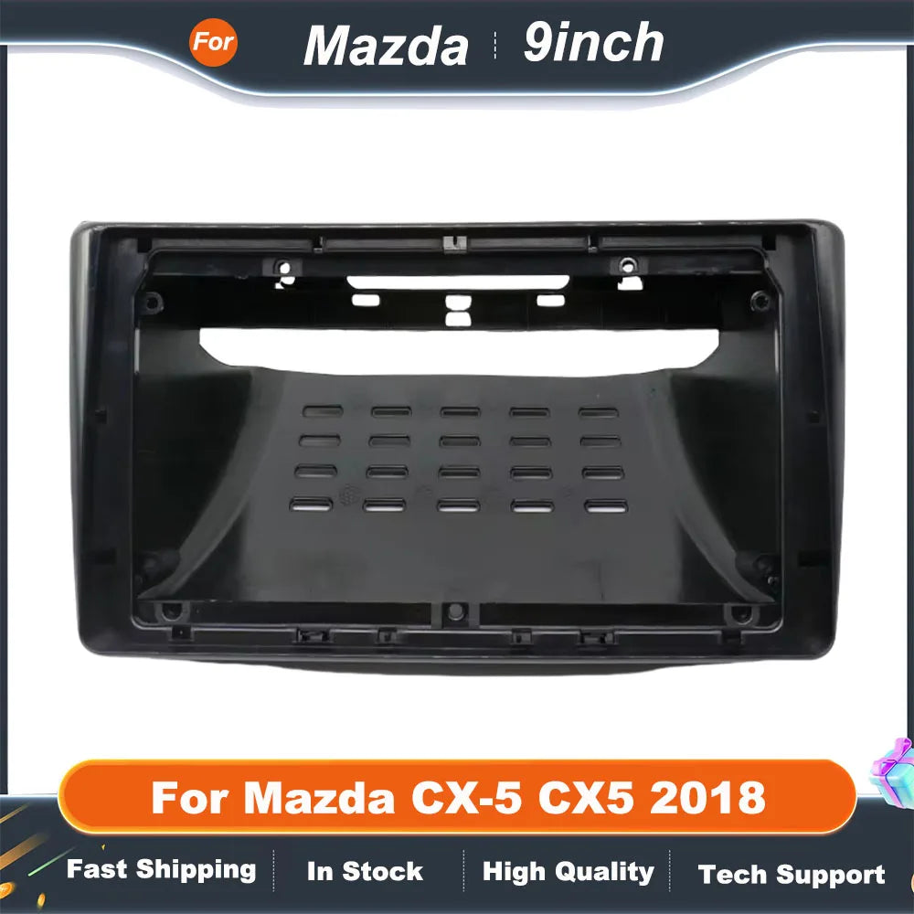 9 Inch Car Frame Fascia Adapter For Mazda CX-5 CX5 2018 Android Big Screen Radio Audio Dash Fitting Panel Kit