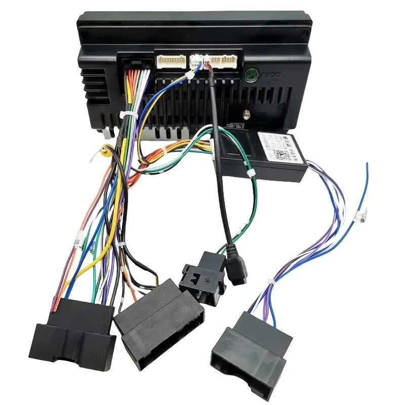 CAN Bus Decoder Radio Wiring Harness Adapter 16Pin Plug to 24 Pin Connector Cable for Ford Focus F150 Explorer Fiesta with SYNC