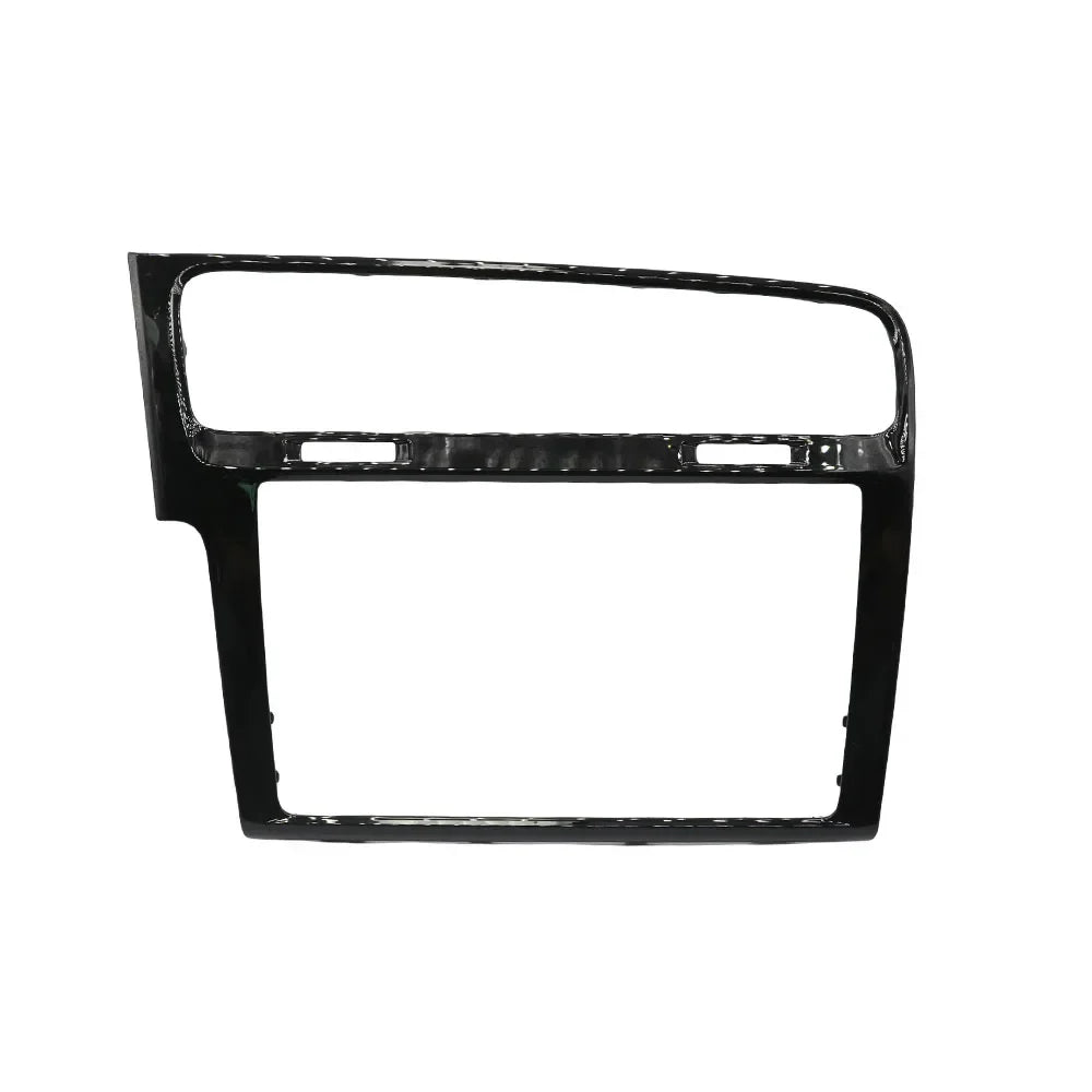 8 inch 9.2  car Radio Frame Decorative Piano Black/Gray/ Fibre Touch Screen Bezel Trim FasciasFor VW Golf 7 7.5 MIB2