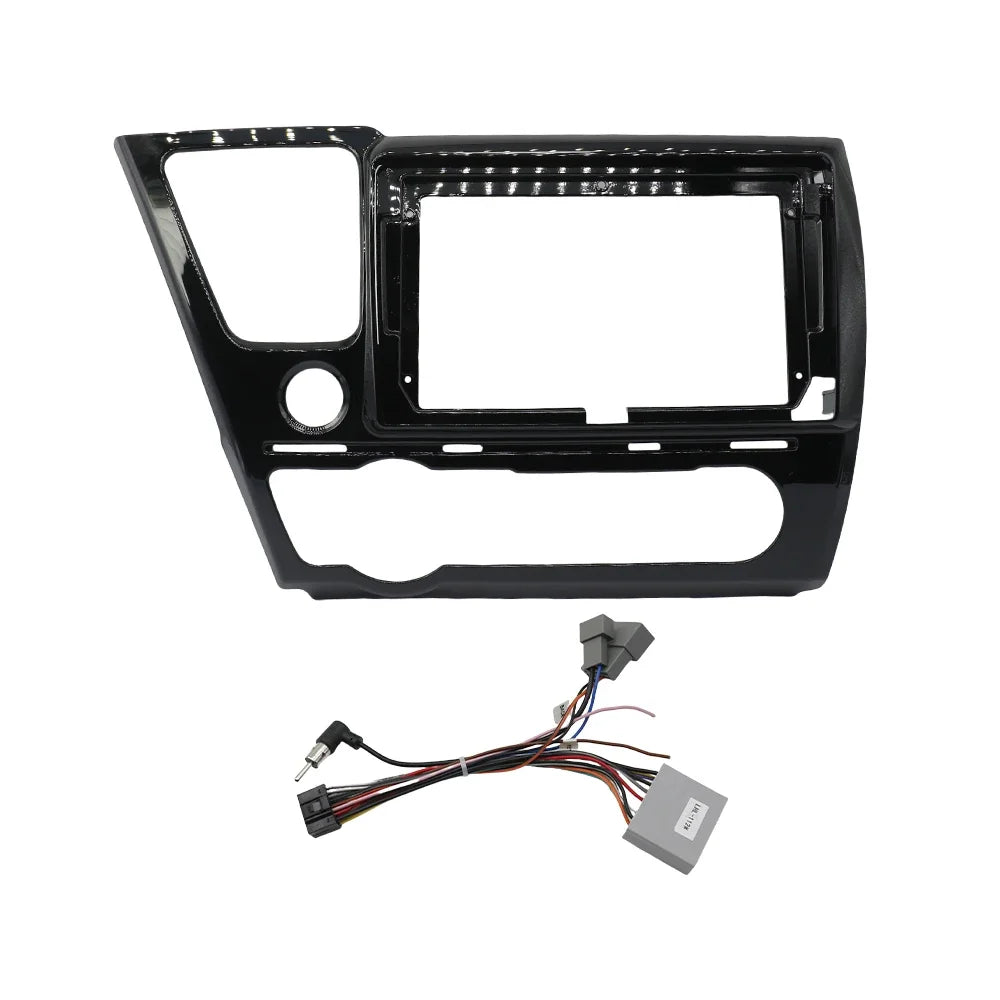 9 Inch For Honda CIVIC USA 2013+ Car Radio Android Stereo MP5 GPS Player Panel Casing Frame 2 Din Head Unit Fascia Dash Cover