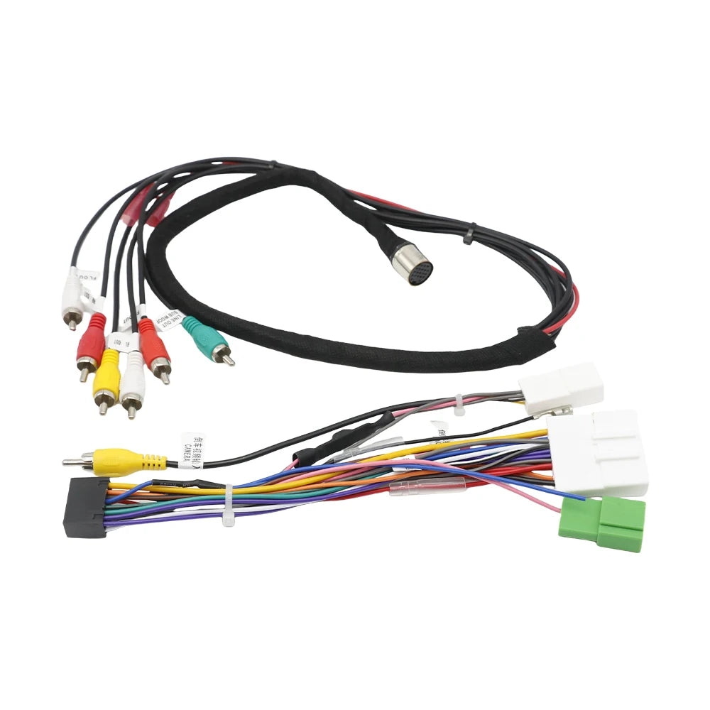 For SUBARU OUTBACK 2010+ Copper Cable POWER WIRE Android 16PIN Car Radio Cable