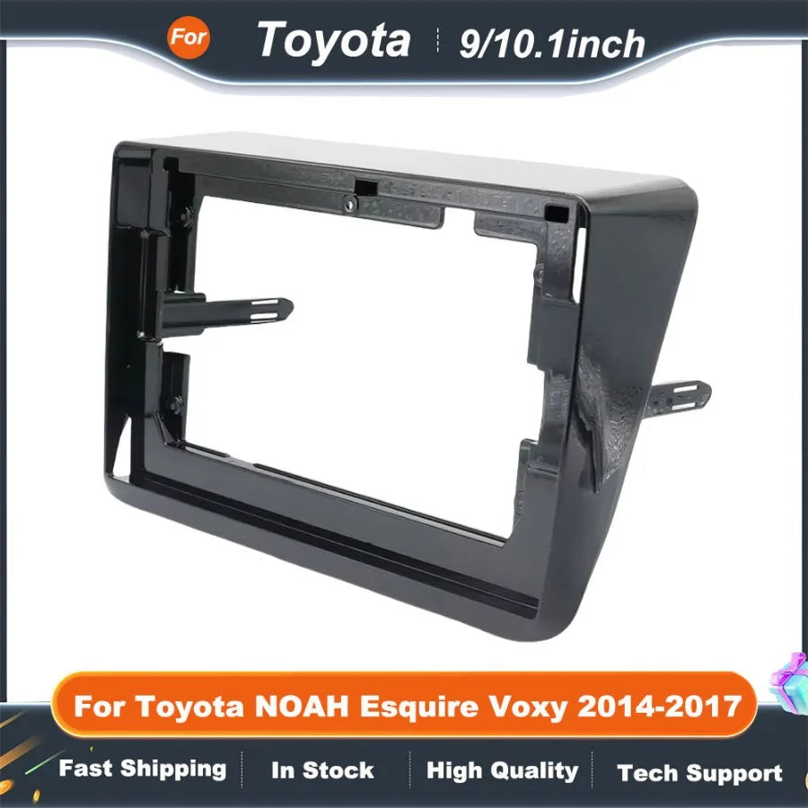 9"/10.1" Car Radio Frame Fascia for TOYOTA NOAH ESQUIRE VOXY 2014-2017 GPS MP5 Android Stereo Player 2Din Head Unit Dash Frame