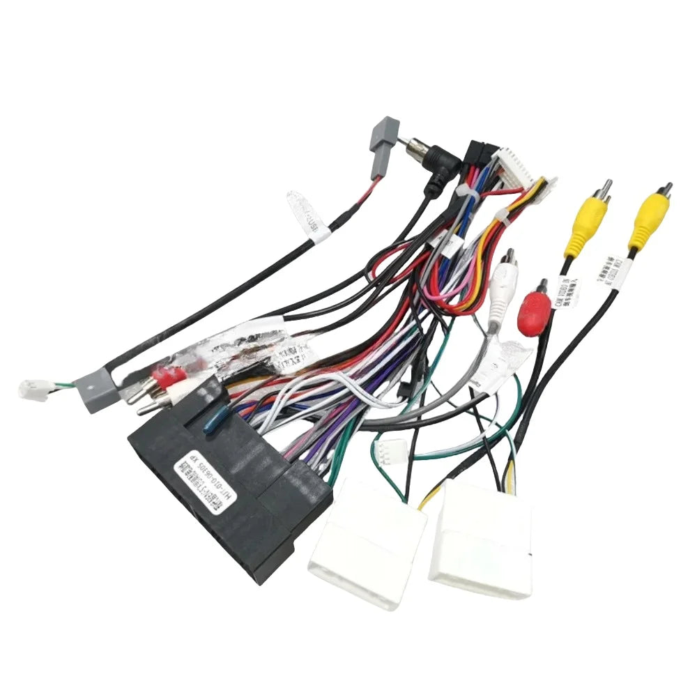 Android Car Radio Canbus Decoder HY-SS-04 Wiring Harness Adapter Power Cable For HYUNDAI VELOSTER 2 Din GPS Receiver MP5 Video