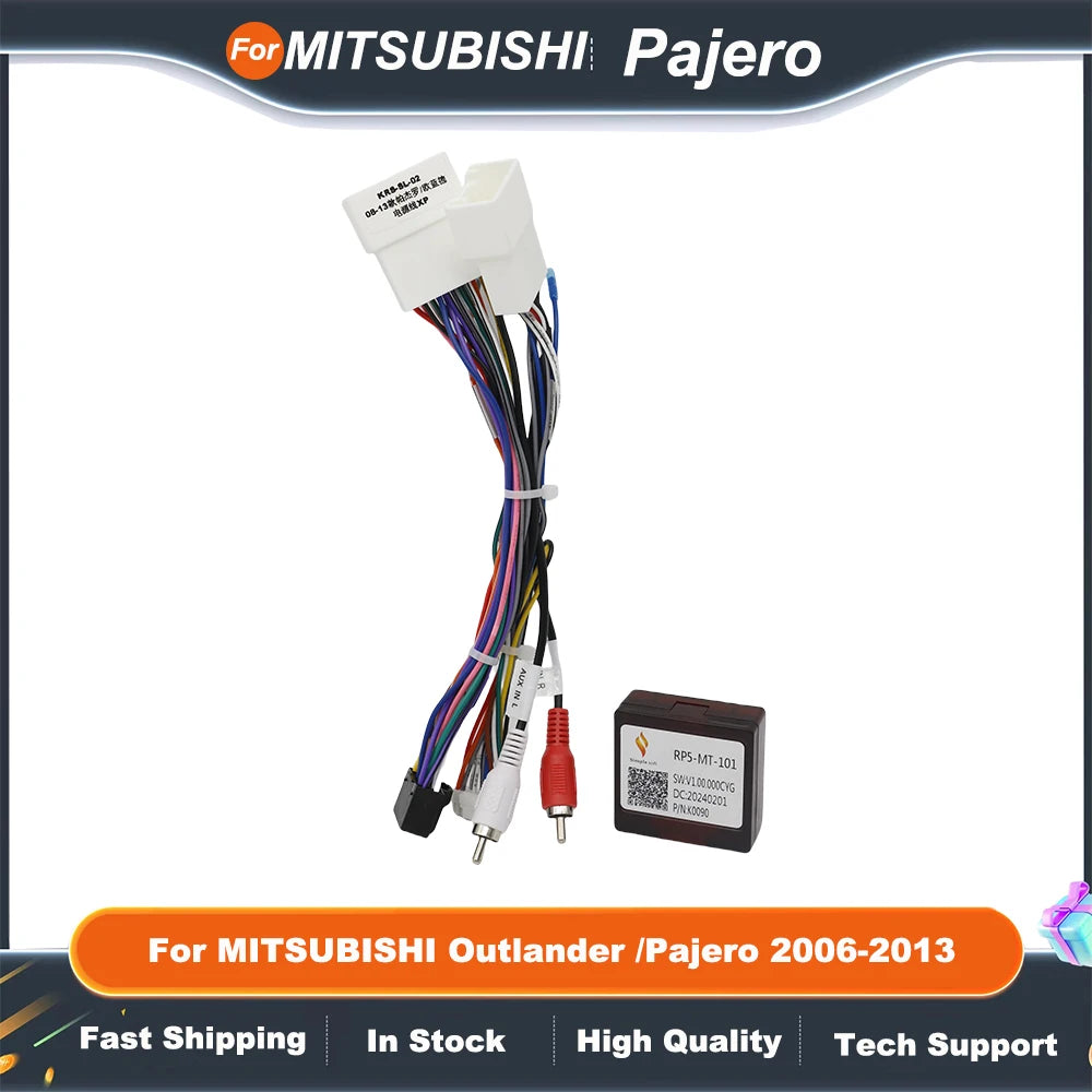 Car Accessories Car radio Canbus Box Canbus box Adaptor For MITSUBISHI Outlander /Pajero 2006-2013 Android 2 Din GPS Car Radio