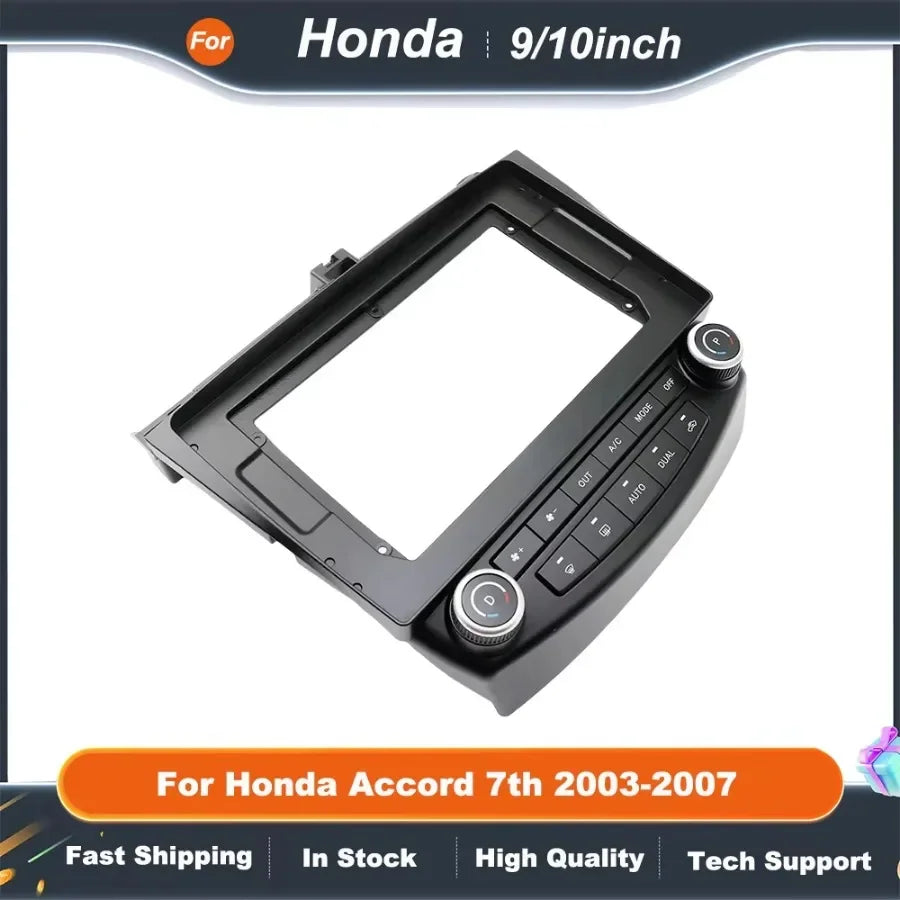 9/10Inch Car Accessories Car Radio For Honda Accord 7th 2003-2007 Dashboard Android Car Dvd Player Frame