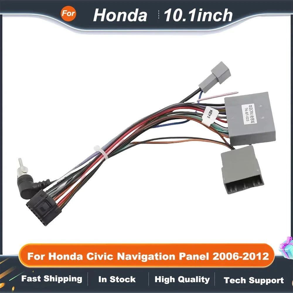 10.1 inch Car Audio Frame  for Honda Civic navigation panel  2006-2012 other auto parts car mp3 player car dashboard