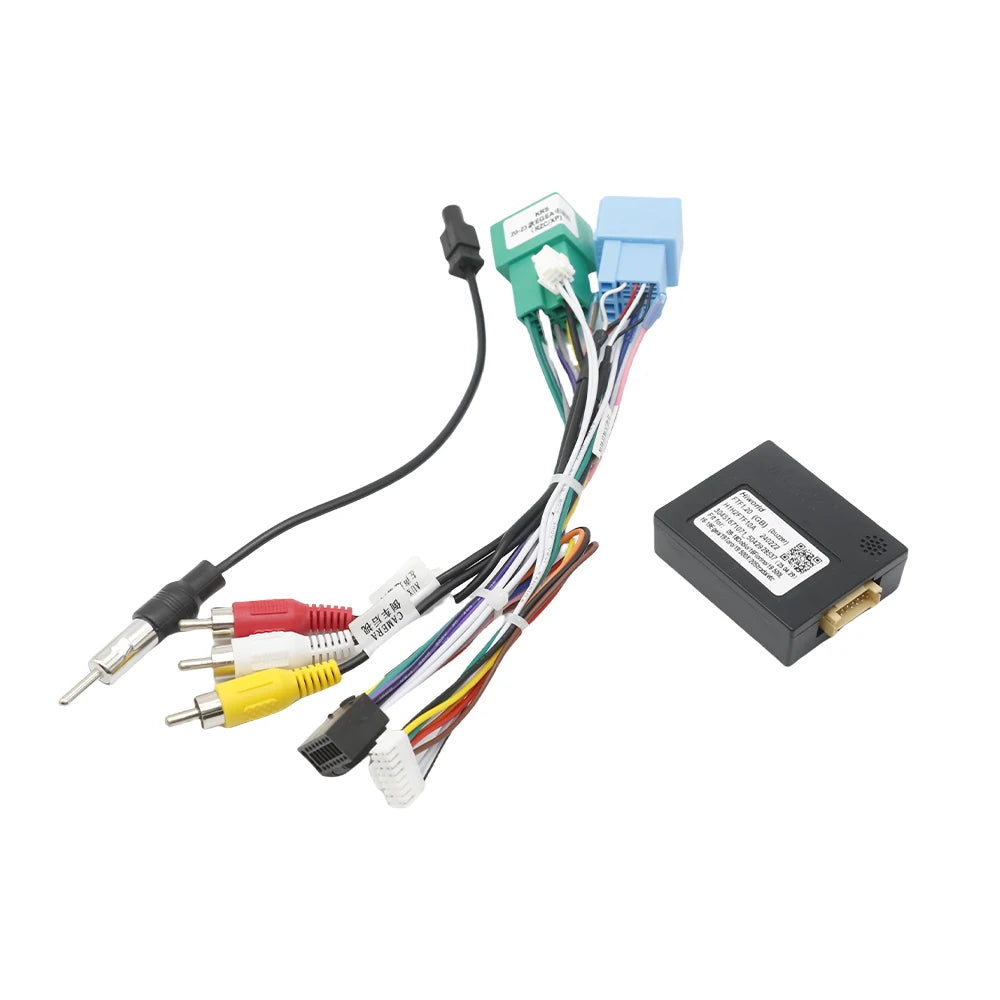 Wiring Harness 16 Pin for Fiat Strada Toro Mobi Ducato Egea Canbus Decoder RCA Connector Car Android Unit Plug Cable Adapter