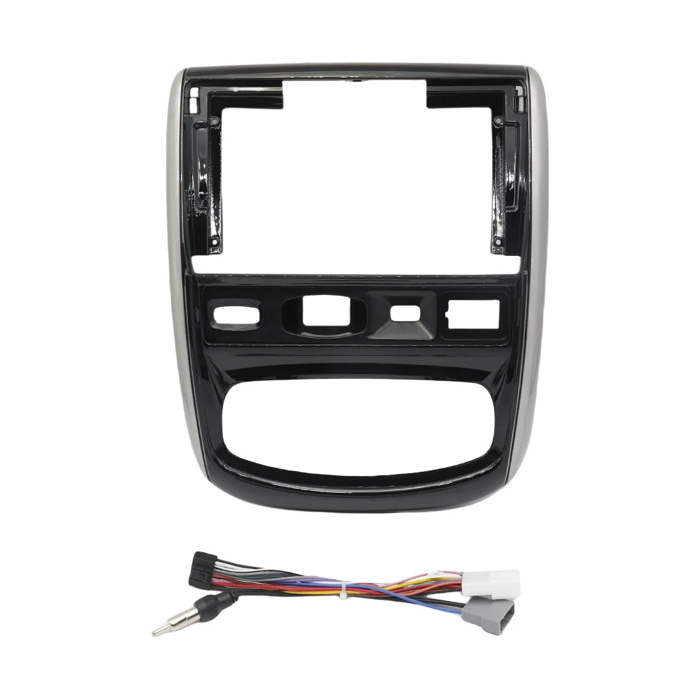 For NISSAN TERRANO 2014-2016 9 Inch Car Fascia Radio Panel Dash Kit Install Facia Console Bezel Adapter Plate Trim Cover Frame