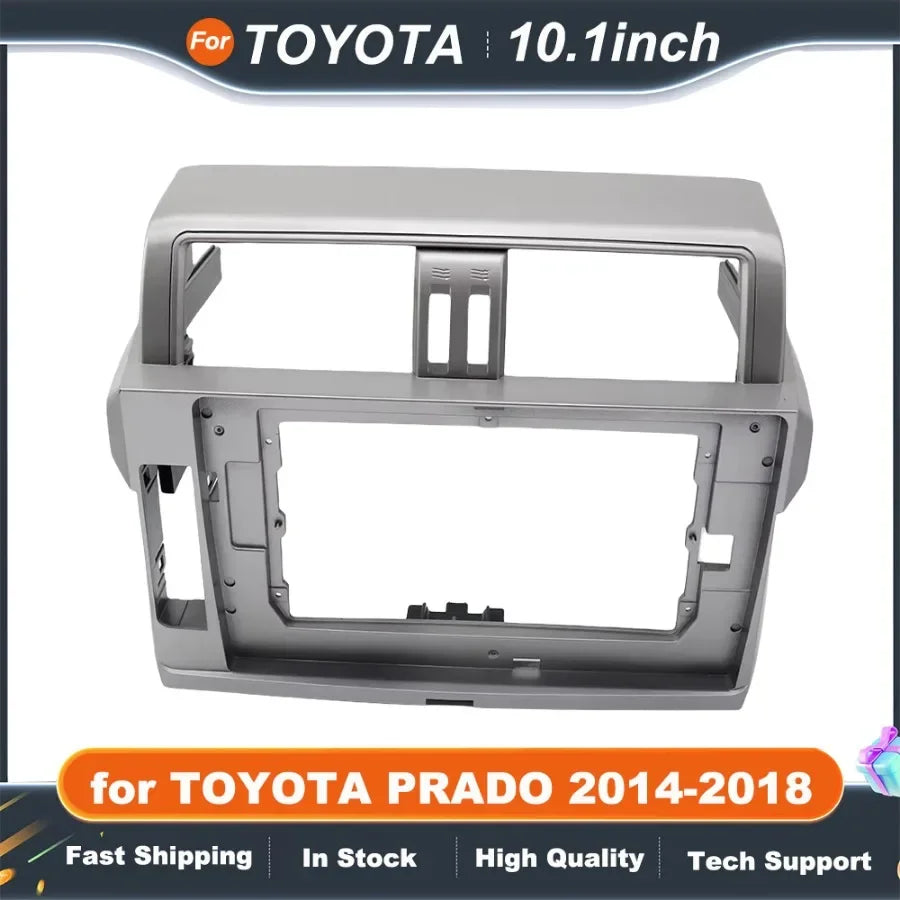 10.1 inch Stereo Dash Frame for TOYOTA PRADO 2014-2018 Car Radio