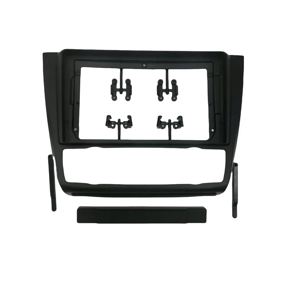For BMW 1 Series E81 E82 E87 E88 2008-2012 Car Radio Fascias Installation Dash Frame 2 Din Panel DVD Gps Mp5 Android Player Trim