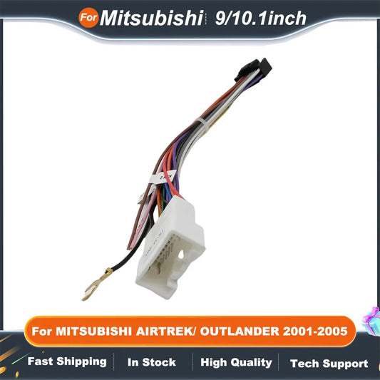 9/10.1inch Car Radio Fascia For MITSUBISHI AIRTREK/ OUTLANDER 2001-2005 Audio MP5 Stereo Dash Panel Mounting  Frame Kit