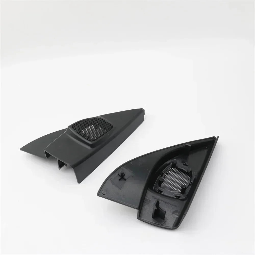 2PCS For Nissan March 2010-2018 Car Tweeter Refitting Audio Door Angle Gum Speaker Cover Boxes Mounts