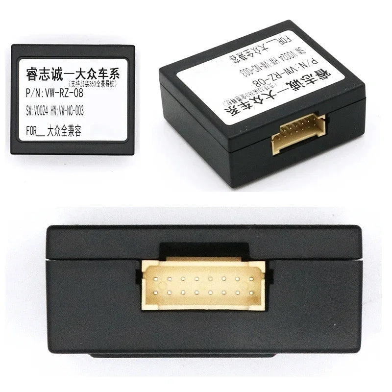 Canbus Box RZ-VW08/ RZ-VW58 Adaptor Decoder For All Volkswagen Skoda Seat /Polo/Passat/jetta/Tiguan/Touran Android 2 Din GPS Car