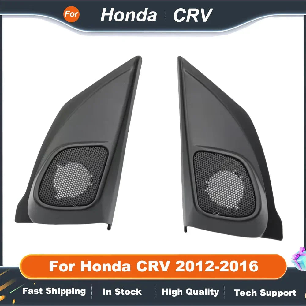 2PCS Car Speaker Mounts for Honda CRV 2012-2016 Tweeter Refitting Audio Door Angle Cover Boxes