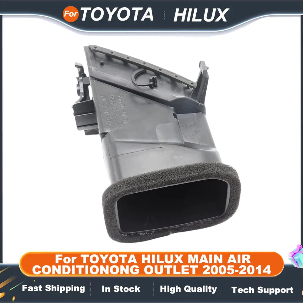 Car Front Dashboard Center A/C Grille Vent Air Conditioner Outlet For TOYOTA FORTUNER VIGO HILUX Vent