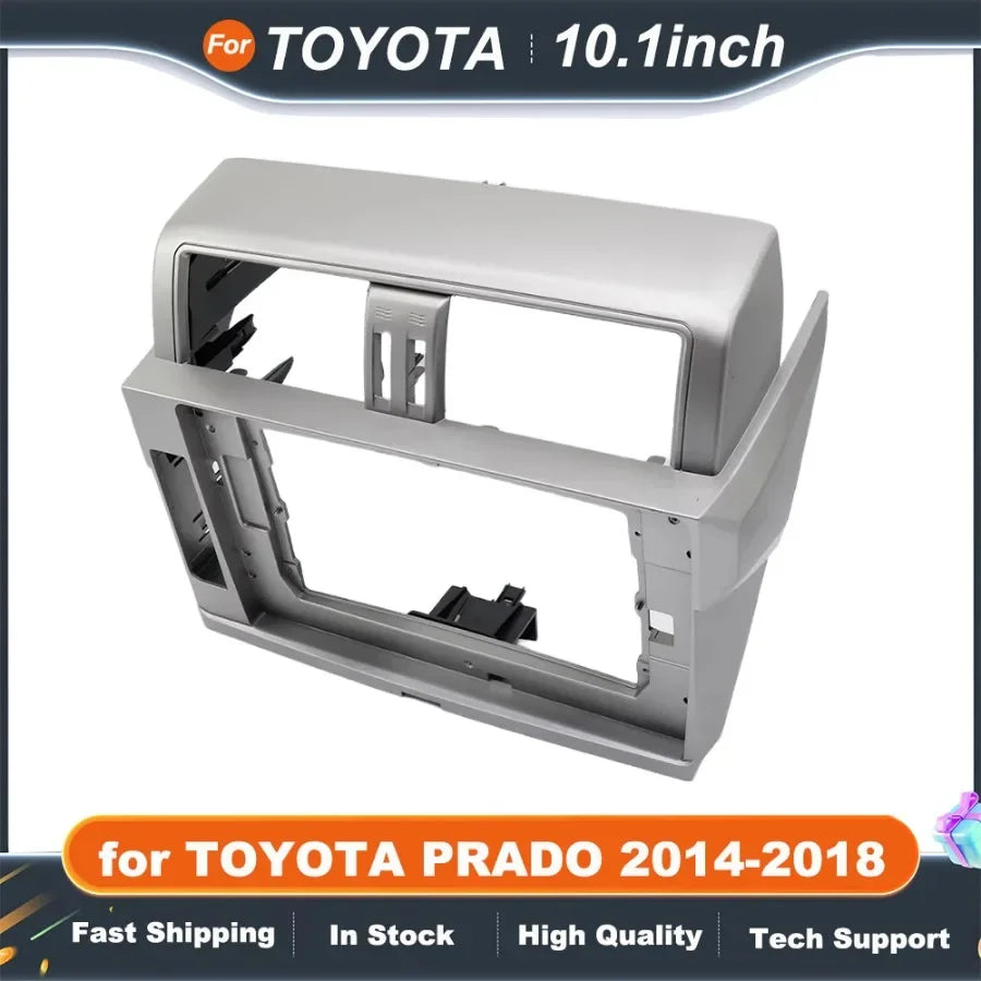 10.1 inch Stereo Dash Frame for TOYOTA PRADO 2014-2018 Car Radio