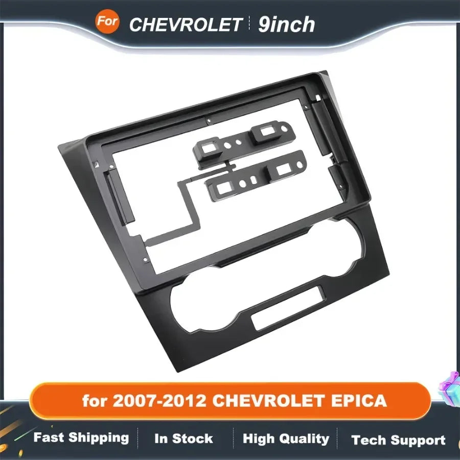 9 Inch car stereo panel for Chevrolet Epica 2007-2012 Stereo Dashboard Refitting Panel Kit