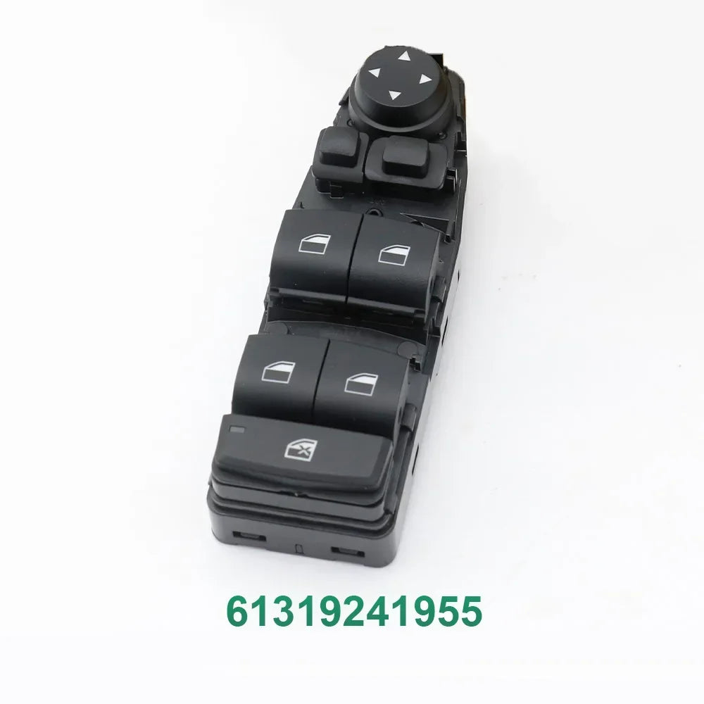 For BMW 5 6 Series F06 F07 F10 F11 X3 F25 Driver Side Window Lifter Switch Master Control Button 61319241956 61319241955