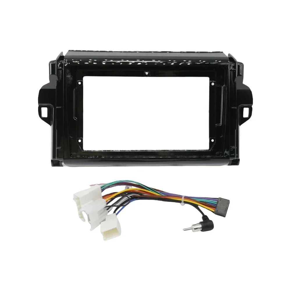 9Inch Car Radio Fascias For 2016 TOYOTA FORTUNER/ COVERT Android GPS MP5 Stereo Player 2 Din Head Unit Panel Dash Frame Instal