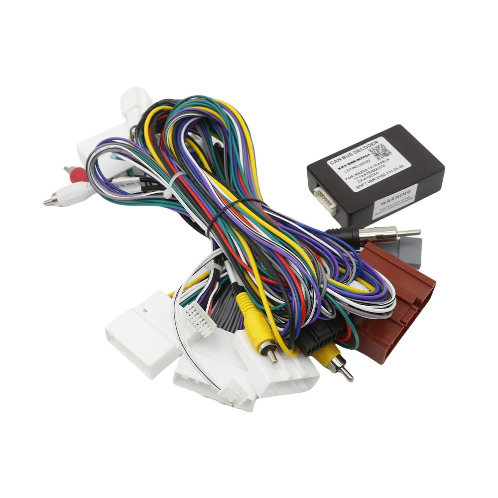 For Mazda CX-3 AXELA ISAMU PREMACY 16Pin Car Radio cable canbus Harness