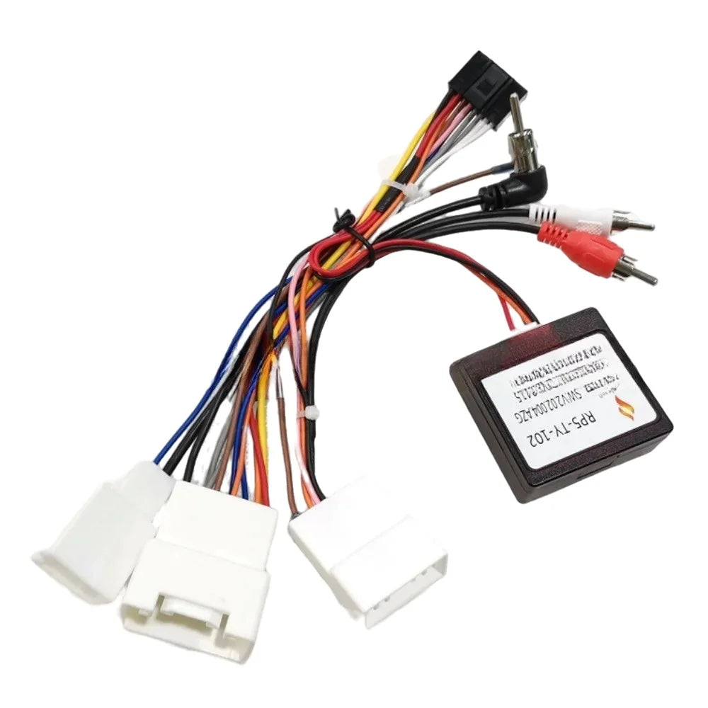 For Toyota Highlander 2013/Sienna 2006 /Prado 2010 /LAND CRUISER 100 2004 With JBL Function16 Pin Canbus Box With Cable Adaptor