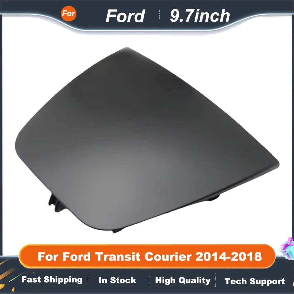 9.7 inch Car Radio Facia For Ford Transit Courier 2014-2018 Install Panel Adapter Console Bezel Plate Trim Cover Fascia Dash Kit