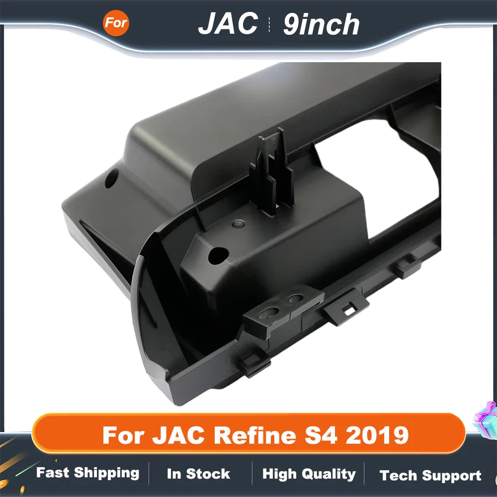9 Inch Car Fascia Radio Panel Adapter Canbus Box Decoder For JAC Refine S4 2019 Android Big Screen Radio Dash Fitting Kit