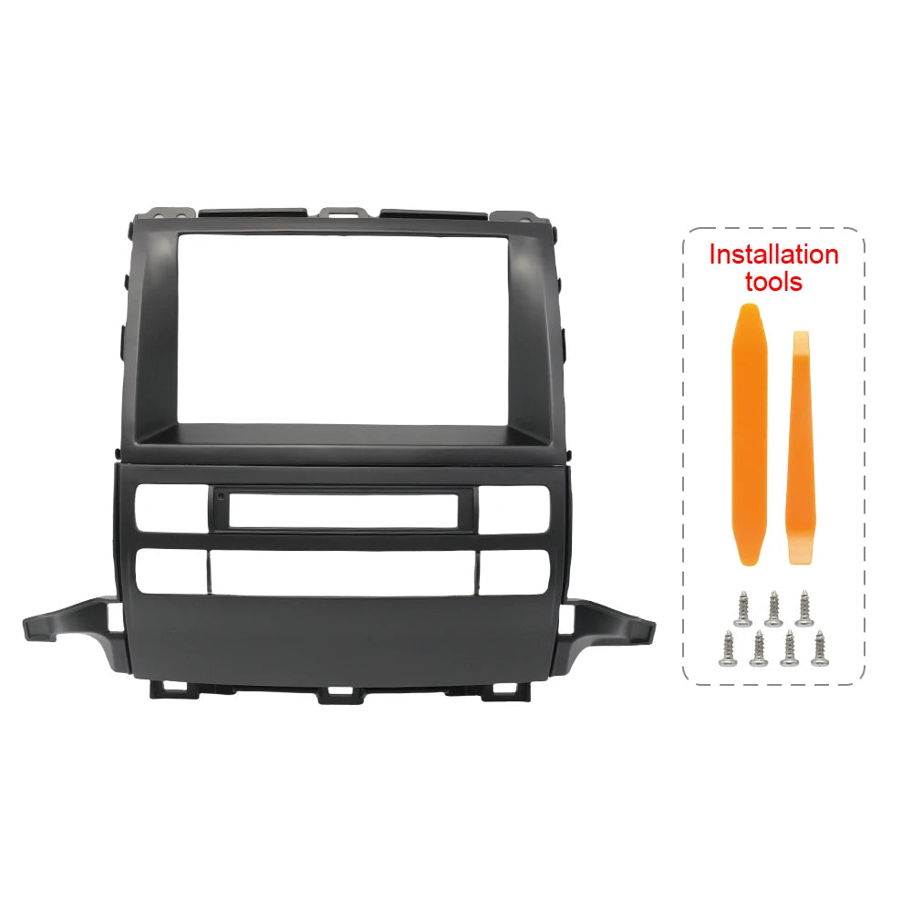 7 Inch 17.78cm Car Radio Fascia for Toyota Prado 120 J120 2009 DVD Stereo Frame Plate Dash Installation Bezel Trim Kit