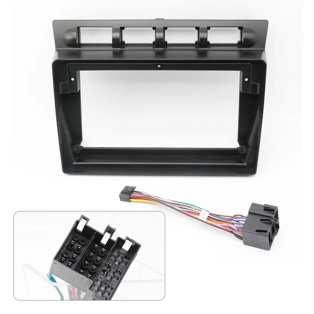 For Kia Picanto Morning Euro Star 2004-2007 9 Inch Car Frame Fascia Adapter Android Radio Audio Dash Fitting Panel Kit