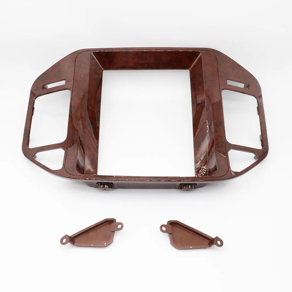 9.7Inch Tesla Style 2 Din Android Car Radio Stereo Frame  Multimedia Panel Player Fascias For 2004-2011 MITSUBISHI V73 PAJERO